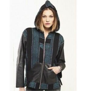 Reformation X Spring & Clifton East Deck Baja Jacket Leather